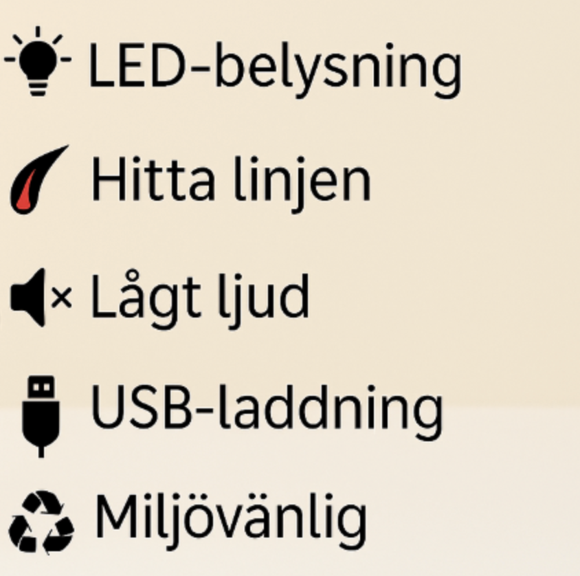 Tassfixaren™ - Slipp oron vid varje klipp
